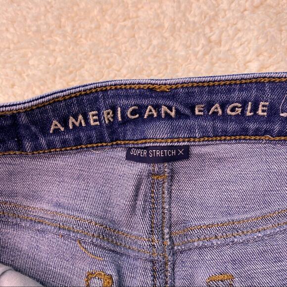 American Eagle Super Hi-Rise Shorties Sz 0 - Picture 3 of 9